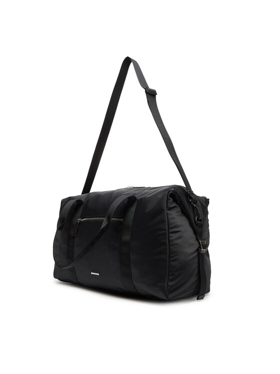 Calvin Klein Krepšys Calvin Klein Sleek Nylon Weekender Bag LV04D3043G Juoda