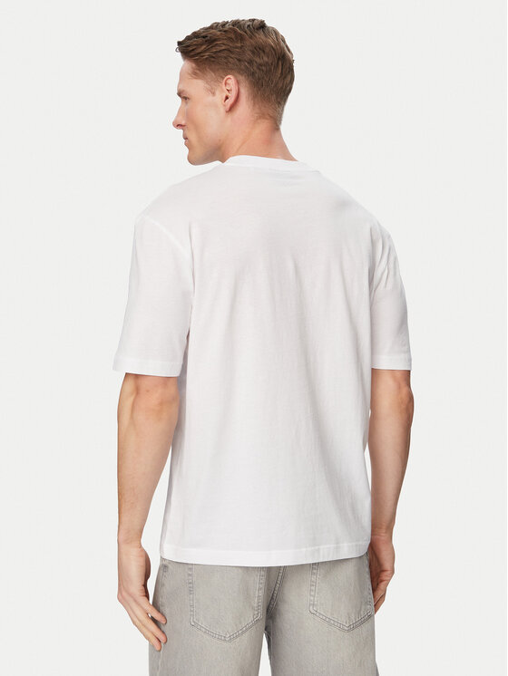 HUGO HUGO Camiseta Norizom 50560112 Blanco Regular Fit