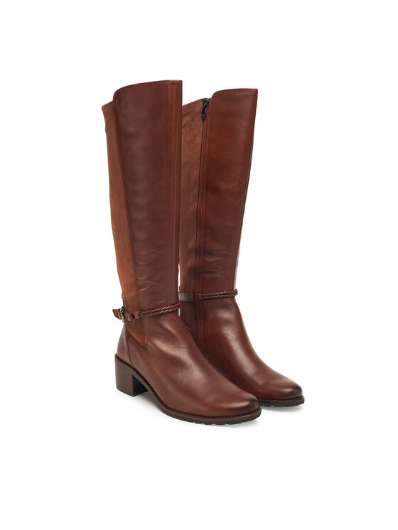 Caprice Μπότες Caprice 9-25600-43 Καφέ