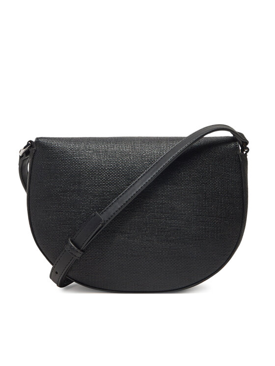 Calvin Klein Kabelka Calvin Klein Ck Hw Crossbody Saddle Bag_Tex K60K613233 Černá
