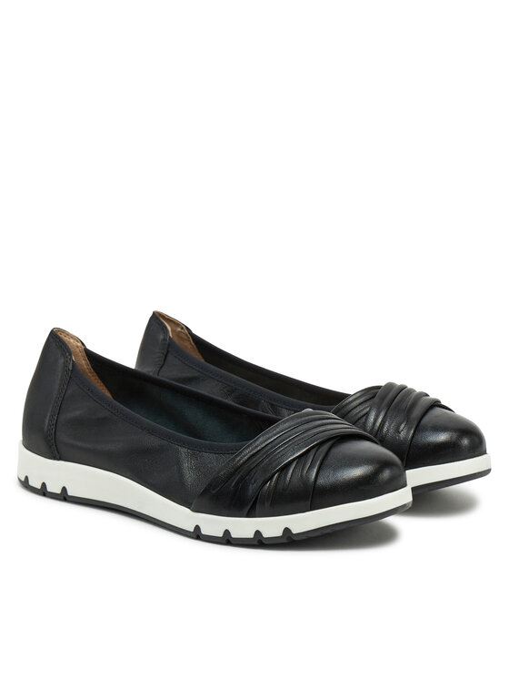 Caprice Baleriny Caprice 9-22118-44 Czarny