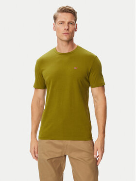 Napapijri Napapijri Camiseta Salis Ss NP0A4H8D Caqui Regular Fit