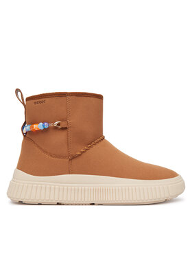 Geox Ботуши Geox J Laquinny Girl J66M3E 000AU C6627 S Кафяв