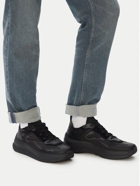 Calvin Klein Sneakers Calvin Klein Chunky Run Laceup Stripe Ny HM0HM02160 Nero