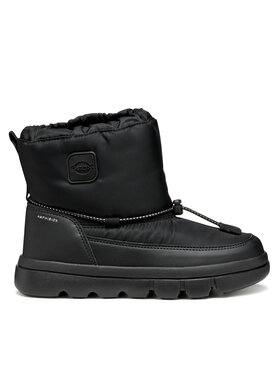 Geox Snehule Geox J Willaboom B A J46HWE 08VBC C9999 D Čierna