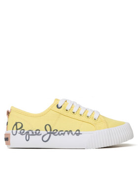 Pepe Jeans Tenisky Pepe Jeans Ottis Log G PGS30577 Žltá