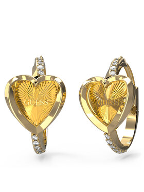 Guess Kolczyki Guess JUBE04 613JW Złoty