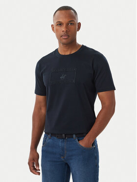Beverly Hills Polo Club Beverly Hills Polo Club Camiseta P-FW26M-TS1536 Azul marino Regular Fit