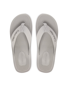 Calvin Klein Σαγιονάρες Calvin Klein Logo Webbing Strap HM0HM02106 Γκρι