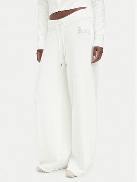 Juicy Couture Juicy Couture Pantalón de punto JCWBJ226310 Crema Relaxed Fit