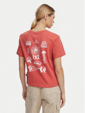 Quiksilver Quiksilver Camiseta Standard  EQWZT03197 Guinda/burdeos Regular Fit
