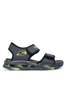 Skechers Босоніжки Skechers Sola Glow Sandal 407032L/CCBK Сірий
