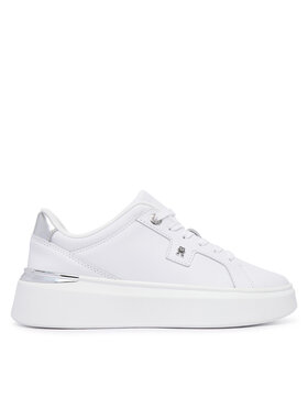 Tommy Hilfiger Sneakersy Tommy Hilfiger Th Platform Chic Sneaker FW0FW09626 Biały