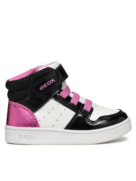 Geox Sneakersy Geox B Eclyper Girl B465MA 0BCKC C0404 S Bílá
