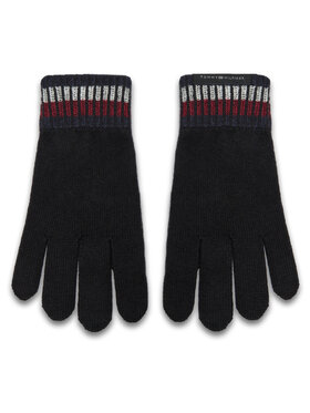 Tommy Hilfiger Dámske rukavice Tommy Hilfiger AM0AM12827 Čierna