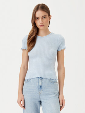 Noisy May Noisy May Футболка Berry 27015446 Блакитний Slim Fit