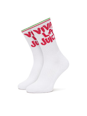 Juicy Couture Dlouhé ponožky Juicy Couture Viva JCAXS125718 Bílá