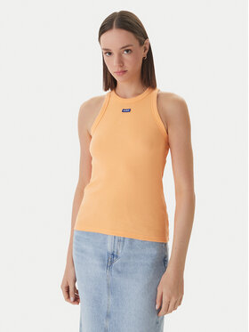 HUGO HUGO Топ Easy 50508857 Оранжевий Slim Fit