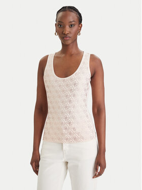 Guess Guess Топ W6GP10 K2932 Бежевий Regular Fit
