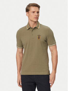 Aeronautica Militare Aeronautica Militare Polo 261PO1914UP00403 Verde Regular Fit