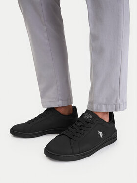 U.S. Polo Assn. Sneakersy U.S. Polo Assn. EO-SANDRO001M/GY1 Čierna