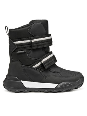 Geox Snehule Geox J Trekkyup B Abx J56MBB 050FU C9999 S Čierna