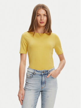 United Colors Of Benetton United Colors Of Benetton Футболка 3FJHD109K Жовтий Slim Fit