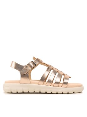 Geox Σανδάλια Geox J Sandal Soleima Gir J35GSB000CFC7018 S Χρυσό