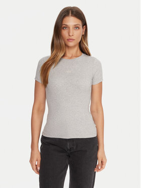 Guess Jeans Guess Jeans Camiseta W5BP45 KA0H1 Gris Slim Fit