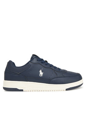Polo Ralph Lauren Sneakersy Polo Ralph Lauren Masters Court II RL03432410 Tmavomodrá
