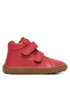 Froddo Šnurovacia obuv Froddo Barefoot Winter Furry G3110263-7 M Červená