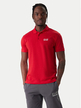 EA7 Emporio Armani EA7 Emporio Armani Polo 8NPF14 PJVQZ U5072 Rojo Regular Fit