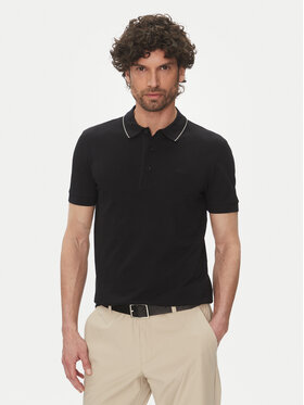 BOSS BOSS Поло Paule 4 50506195 Чорний Slim Fit