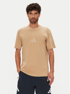 adidas adidas Футболка Z.N.E. JW4737 Бежевий Regular Fit