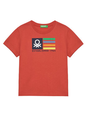 United Colors Of Benetton United Colors Of Benetton Футболка 3I1XG10HT Червоний Regular Fit
