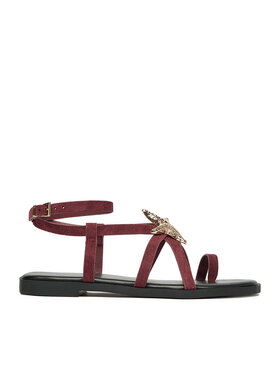 DeeZee Sandali DeeZee CEO-YLD-F9678 Bordo rdeča