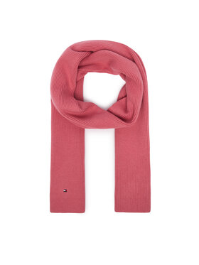 Tommy Hilfiger Зимен шал Tommy Hilfiger Flag AW0AW19120 Розов