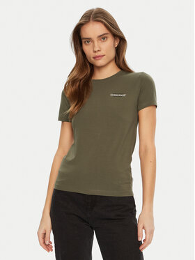 Guess Jeans Guess Jeans Футболка W4YI02 J1314 Зелений Regular Fit