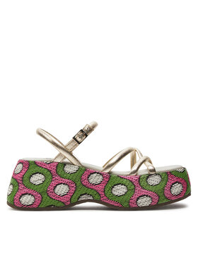 Fly London Sandály Fly London Blaffly P145095000 Zlatá