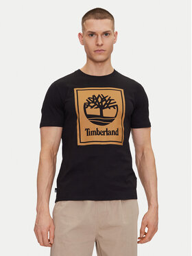 Timberland Timberland Футболка TB0A5WQQ Чорний Regular Fit