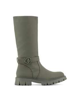 DeeZee Kozačky ve vojenském stylu DeeZee CS5907-18 Khaki