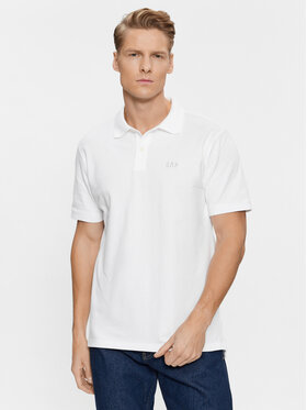 Gap Gap Polo majica 586306-05 Bela Regular Fit