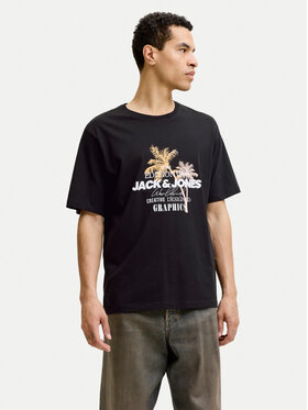 Jack & Jones Jack & Jones Camiseta Gradient Print 12288094 Negro Regular Fit