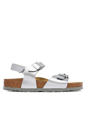 Birkenstock Босоніжки Birkenstock Rio As Flowers 1031702 D Срібний