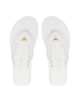 Guess Джапанки Guess FLJCNY ELE24 Бял