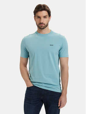 BOSS BOSS Camiseta Tee 50506373 Turquesa Regular Fit