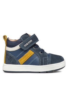 Geox Schnürschuhe Geox B Biglia Boy B044DA 02285 C4449 Dunkelblau