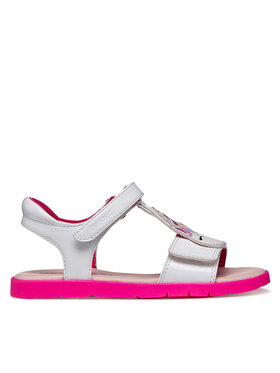 Geox Sandalen Geox J Sandal Joyfoot Gir J65P1C 000HH C1441 S Weiß