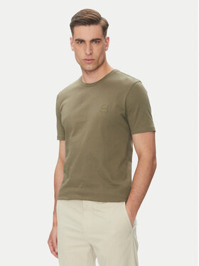 BOSS BOSS Camiseta Tales 50508584 Verde Regular Fit