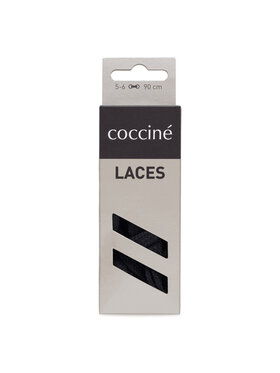 Coccine Apavu šņores Coccine SZNUROWADŁA 90 cm P7 BAWEŁNIANE v.AZ Melns